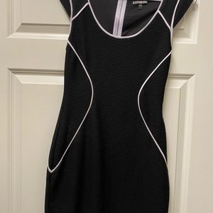Black and white size 4 dress